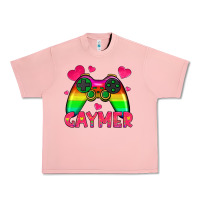 Salmon gaymer Urban Heavy Tee - HRA Design Shop