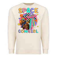 Sandshell space cowgirl Premium Sweatshirt - MaliasSmallBusiness