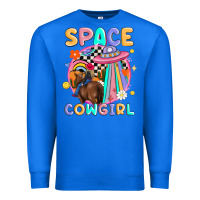 True Royal space cowgirl Premium Sweatshirt - MaliasSmallBusiness
