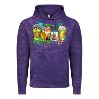 Cloud Purple alligator coffee cups Vintage Hoodie - Zillion Design Studio