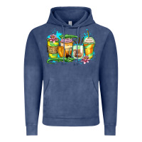 Vintage Denim alligator coffee cups Vintage Hoodie - Zillion Design Studio