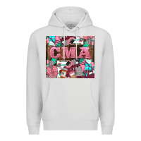 Dove Grey cma Premium Hoodie - LillyAllenDesigns