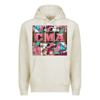 Oatmeal Heather cma Premium Hoodie - LillyAllenDesigns