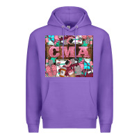 Purple cma Premium Hoodie - LillyAllenDesigns