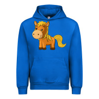 Cobalt cute horse Urban Hoodie - texasbilliewilder