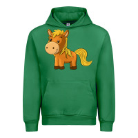 Emerald cute horse Urban Hoodie - texasbilliewilder