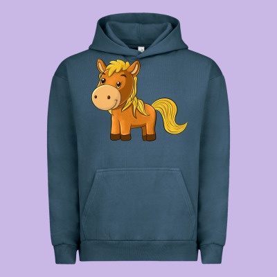 Cute Horse Urban Hoodie Designed By Texasbilliewilder