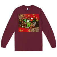 Burgundy cna christmas Long Sleeve Tee - AdoDesignShop