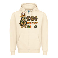 Sandshell easter egg hunter rabbit bunny Zipper Hoodie - BarkalooDesign
