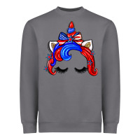 Storm 4th of july unicorn Heavyweight Sweatshirt - Zillion Design Studio