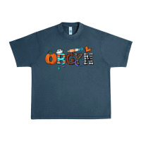 Midnight Navy obgyn Urban Heavy Tee - CowhideDigitalArt