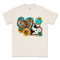 Natural western leopard pride  hearts Classic Tee - AdoDesignShop