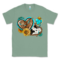 Sage western leopard pride  hearts Classic Tee - AdoDesignShop