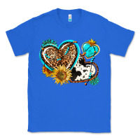 True Royal western leopard pride  hearts Classic Tee - AdoDesignShop