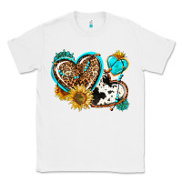 White western leopard pride  hearts Classic Tee - AdoDesignShop