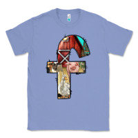 Colony Blue farm life alphabet lowercase letters f Classic Tee - BundleAndBundleShop