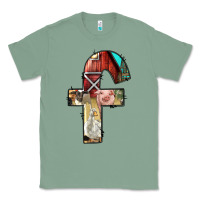 Sage farm life alphabet lowercase letters f Classic Tee - BundleAndBundleShop