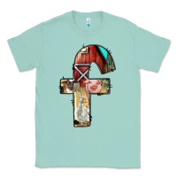 Seafoam farm life alphabet lowercase letters f Classic Tee - BundleAndBundleShop