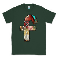 Sports Green farm life alphabet lowercase letters f Classic Tee - BundleAndBundleShop
