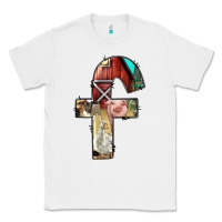 White farm life alphabet lowercase letters f Classic Tee - BundleAndBundleShop