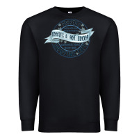 Black frostys snowflake cafe Premium Sweatshirt - MaliasSmallBusiness