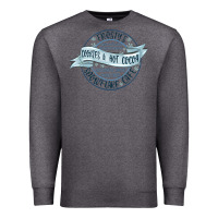 Charcoal Heather frostys snowflake cafe Premium Sweatshirt - MaliasSmallBusiness