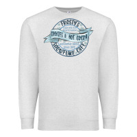 Oatmeal Heather frostys snowflake cafe Premium Sweatshirt - MaliasSmallBusiness