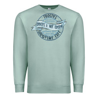 Seafoam frostys snowflake cafe Premium Sweatshirt - MaliasSmallBusiness