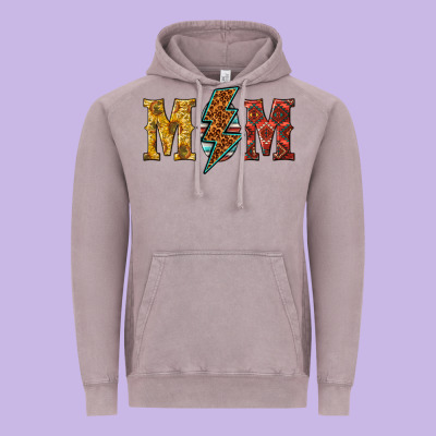 Western Mom Vintage Hoodie Designed By Texasbilliewilder
