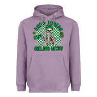 Lavender dead inside but feeling lucky Heavyweight Hoodie - MaliasSmallBusiness
