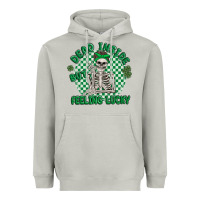 Moon Dust dead inside but feeling lucky Heavyweight Hoodie - MaliasSmallBusiness