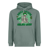 Dead Inside But Feeling Lucky Heavyweight Hoodie | Teevron