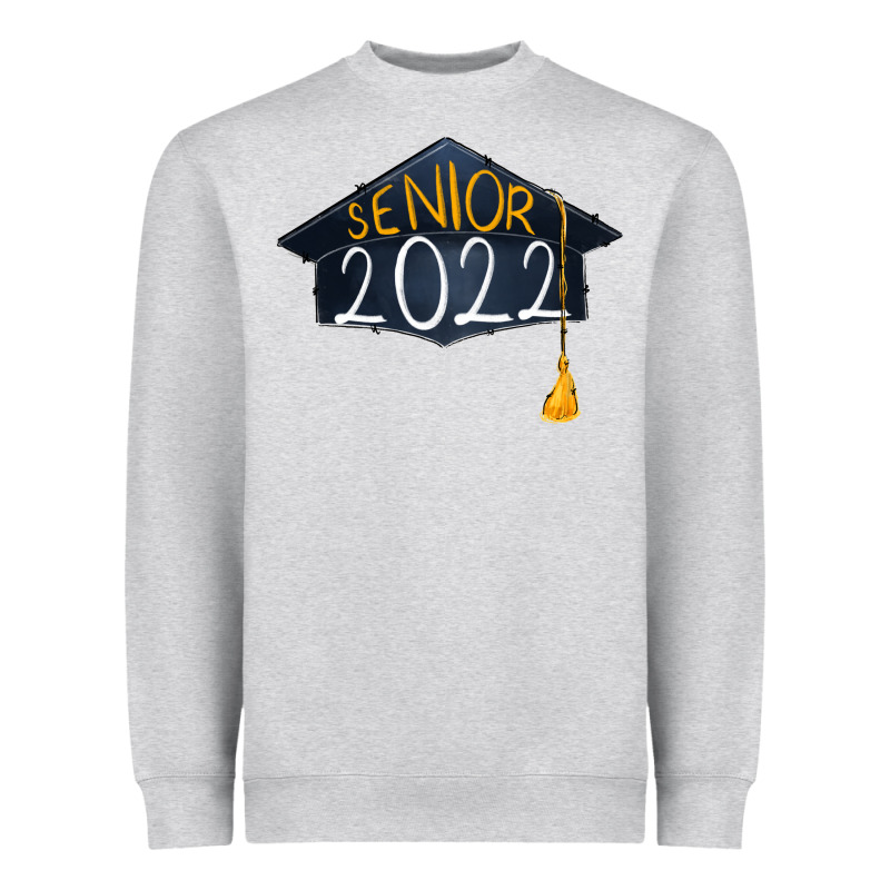 Senior 2022 Graduation Cap Heavyweight Sweatshirt by RanaPortraitStore | Teevron