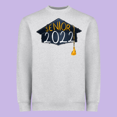 Senior 2022 Graduation Cap Heavyweight Sweatshirt Designed By Ranaportraitstore