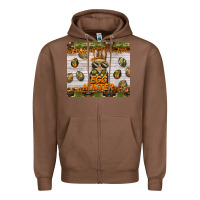 Chestnut easter egg hunter  rabbit Zipper Hoodie - BarkalooDesign