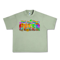 Oil Green queer Urban Heavy Tee - HRA Design Shop
