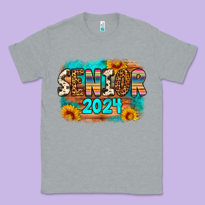 Senior 2024 Classic Tee Designed By Artiststas