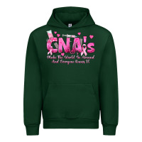 Forest Green cna s make the world go around and everyone knows Urban Hoodie - texasbilliewilder