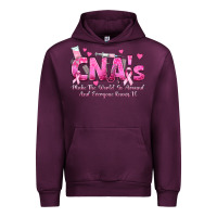 Mauve Wine cna s make the world go around and everyone knows Urban Hoodie - texasbilliewilder