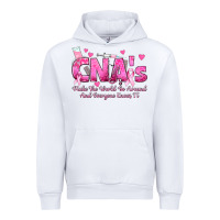 White cna s make the world go around and everyone knows Urban Hoodie - texasbilliewilder