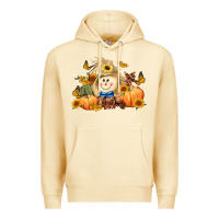 Pina Colada fall scarecrow Premium Hoodie - LillyAllenDesigns
