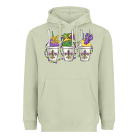 Matcha mardi gras snowballs Heavyweight Hoodie - MaliasSmallBusiness