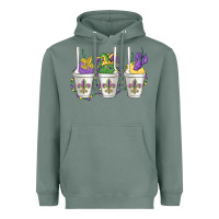 Sage mardi gras snowballs Heavyweight Hoodie - MaliasSmallBusiness