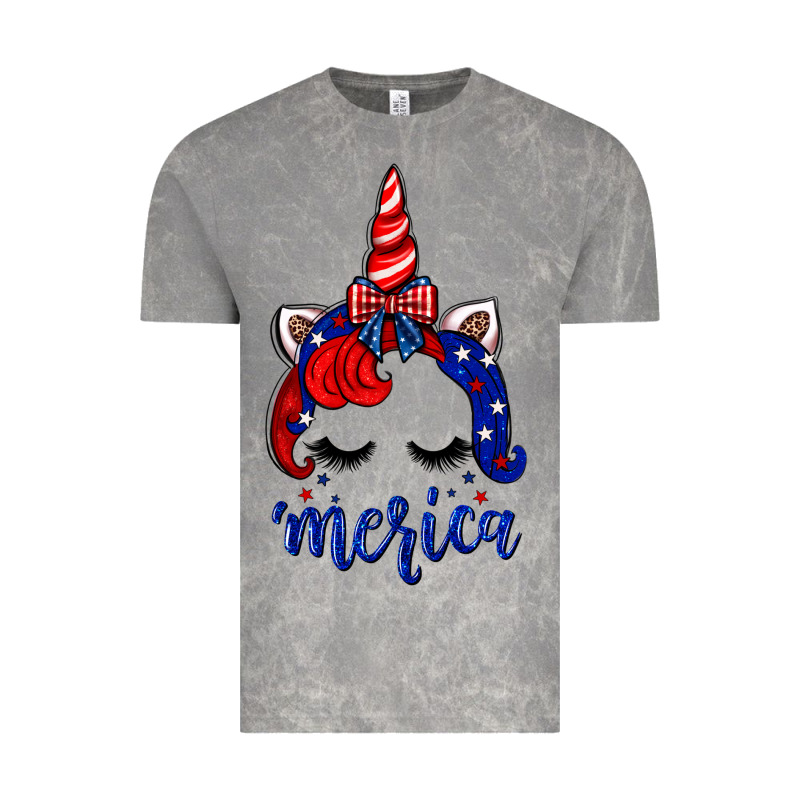 4th Of July Unicorn Vintage Tee by Neo Western | Teevron