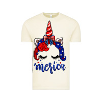 Vintage Arctic 4th of July unicorn Vintage Tee - Neo Western
