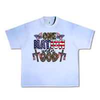 Grape Ice one nation under god Urban Heavy Tee - CowhideDigitalArt