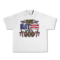 Lunar Rock one nation under god Urban Heavy Tee - CowhideDigitalArt