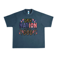 Midnight Navy one nation under god Urban Heavy Tee - CowhideDigitalArt