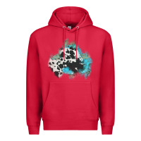 Cardinal cowhide turquoise patch Premium Hoodie - AdoDesignShop
