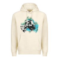 Tofu cowhide turquoise patch Premium Hoodie - AdoDesignShop